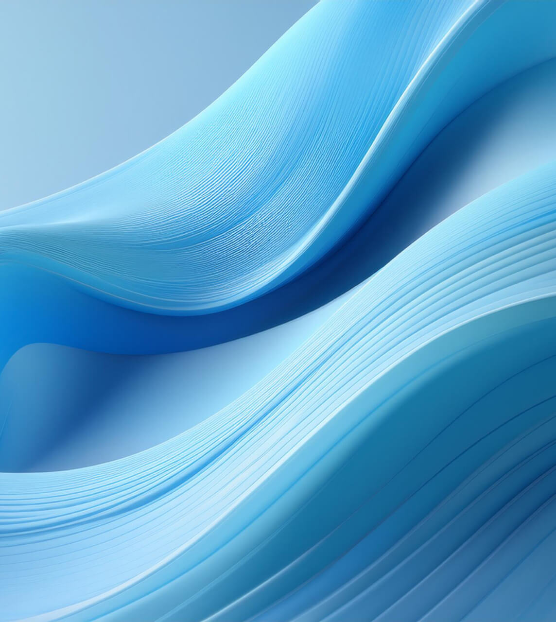 Firefly soft wave 3d render soft wave light blue digital abst (1)