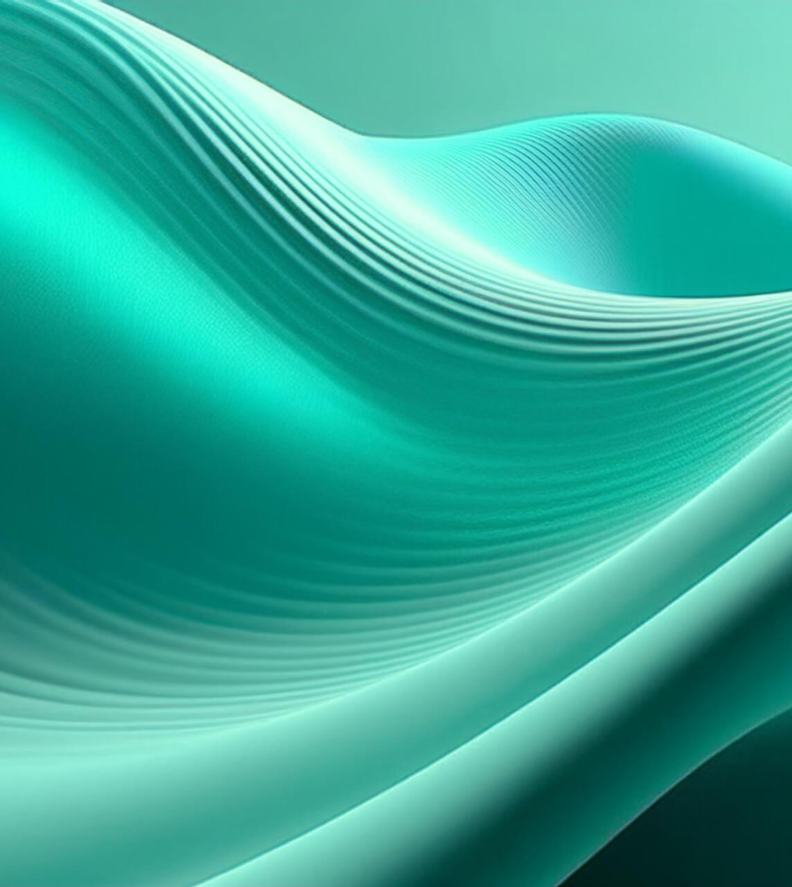Firefly light blue colours soft wave 3d render soft wave digi (3)