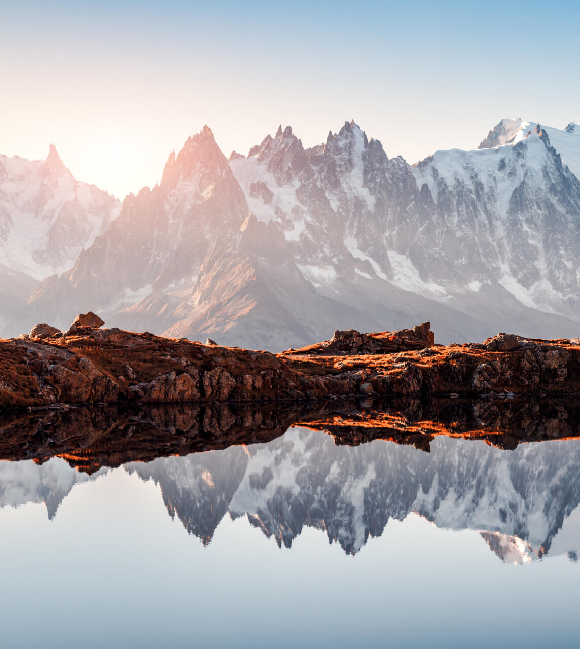 Reflections of the Frozen Giants